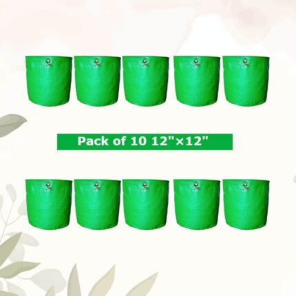 12×12 Inch Garden Grow bags Pack of 10 pack of 10 — Premium quality, Durable | Native Indian Organics