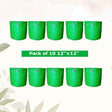 12×12 Inch Garden Grow bags Pack of 10 pack of 10 — Premium quality, Durable | Native Indian Organics