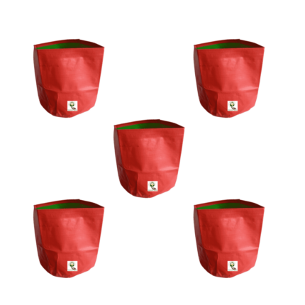 12×12 Inch Garden Bags Pack of 5 pack of 5 — Durable, Premium quality | Native Indian Organics