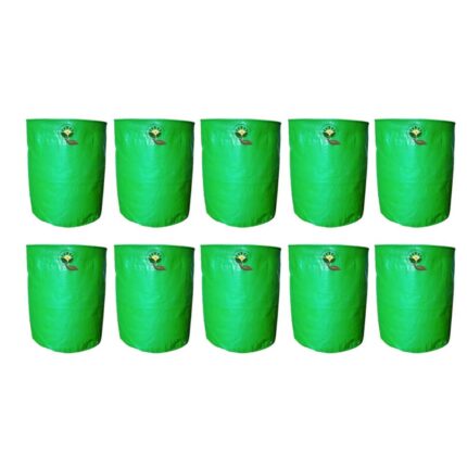 9×12 Inch Vegetable grow bag Pack of 10 pack of 10 — Reliable, Durable | Native Indian Organics