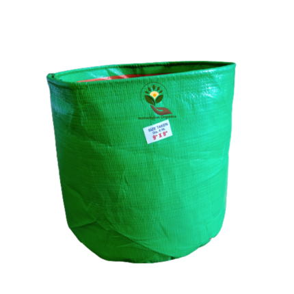 9×9 Inch Greeen Bags for Plants — Reliable, Durable | Native Indian Organics