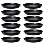 Plant Trays (Pot Bottom Plate) for 12" Pot set of 12 — Reusable, Sturdy | Native Indian Organics