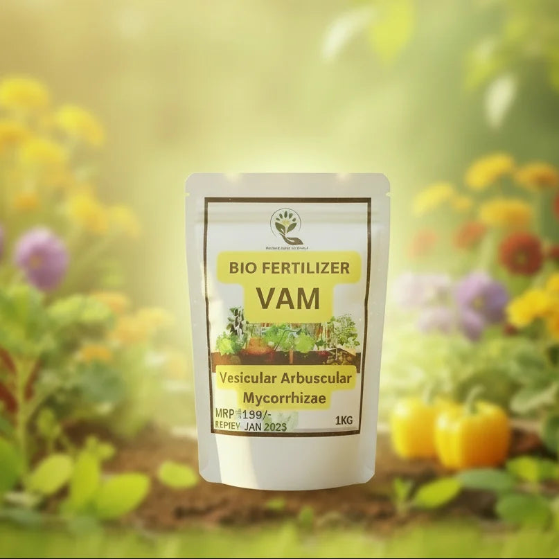 VAM power bio fertilizer 1 kg - Peat free, Organic Fertilizer - Native indian organics