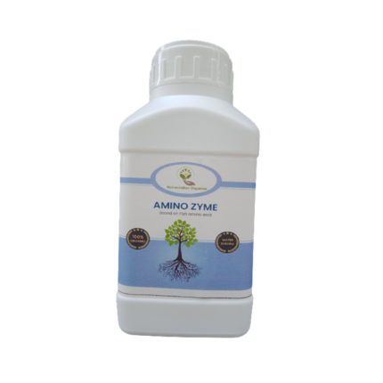 Amino Zyme Fish amino acid 500ml — Peat-free, Organic | Native Indian Organics