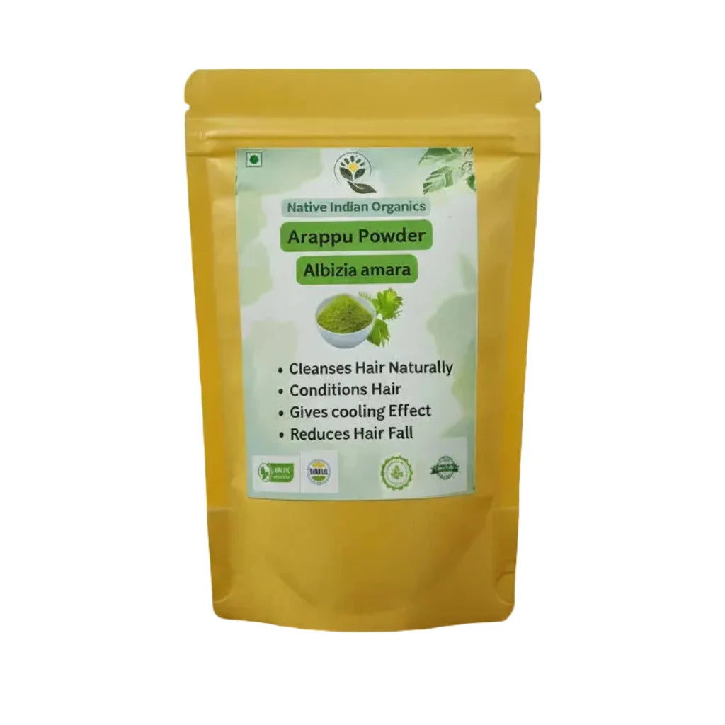 Arappu Poweder Shampoo Package - Organic powder for hair care