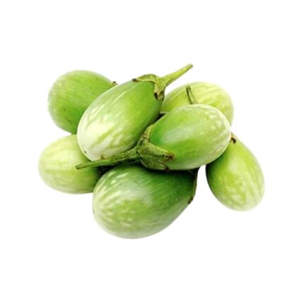 Green Brinjal Seeds — Tender, Nutrient-dense seed pack | Native Indian Organics