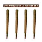 Coir Moss Stick 2 Ft Set of 4 — Eco-friendly, Organic | Native Indian Organics
