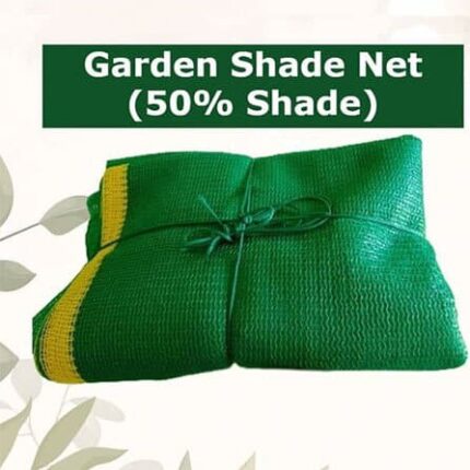 Green Garden shade net 50% (10×10 Ft) — Premium quality, Durable | Native Indian Organics