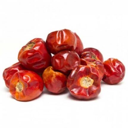 Red Round Chilli Gundu milagai seeds — Fast-growing, Heirloom seed pack | Native Indian Organics