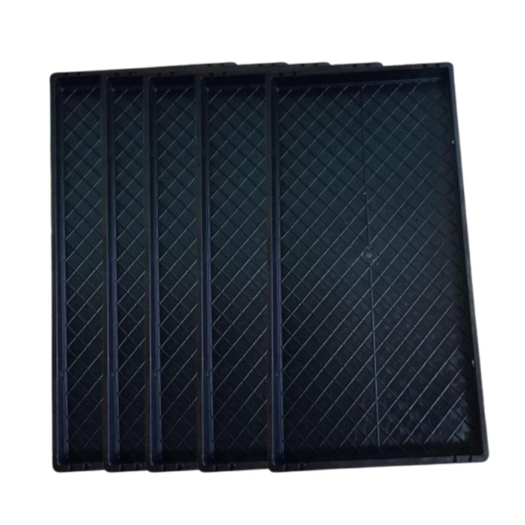 Microgreens Tray with holes Set of 5