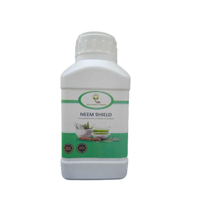 Neem Shield Neem oil 1500 PPM 500ml — Durable, Premium quality | Native Indian Organics
