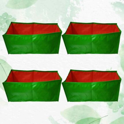 24x12x12 Rectangular Grow Bag Pack of 4 pack of 4 — Reliable, Durable | Native Indian Organics