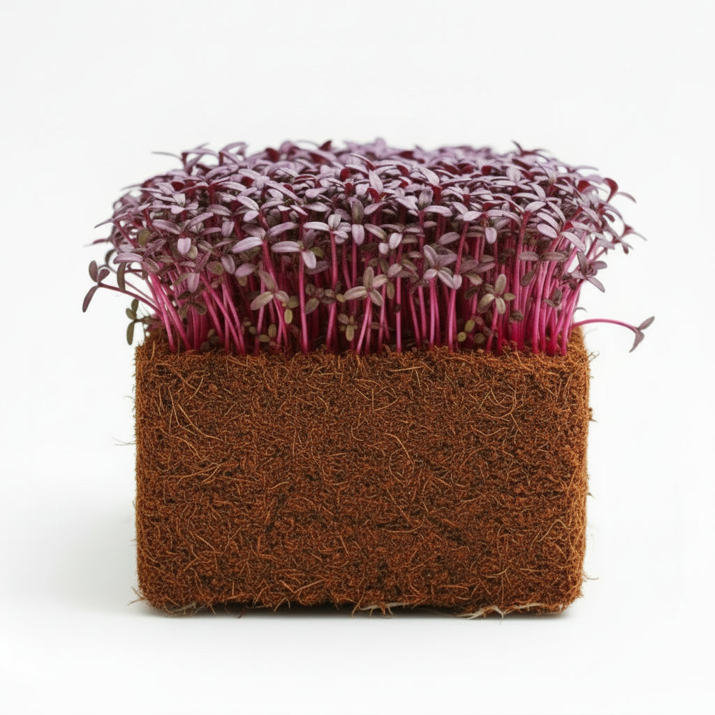 Red Amaranth Microgreens seeds — Nutrient-dense, High germination seed pack | Native Indian Organics