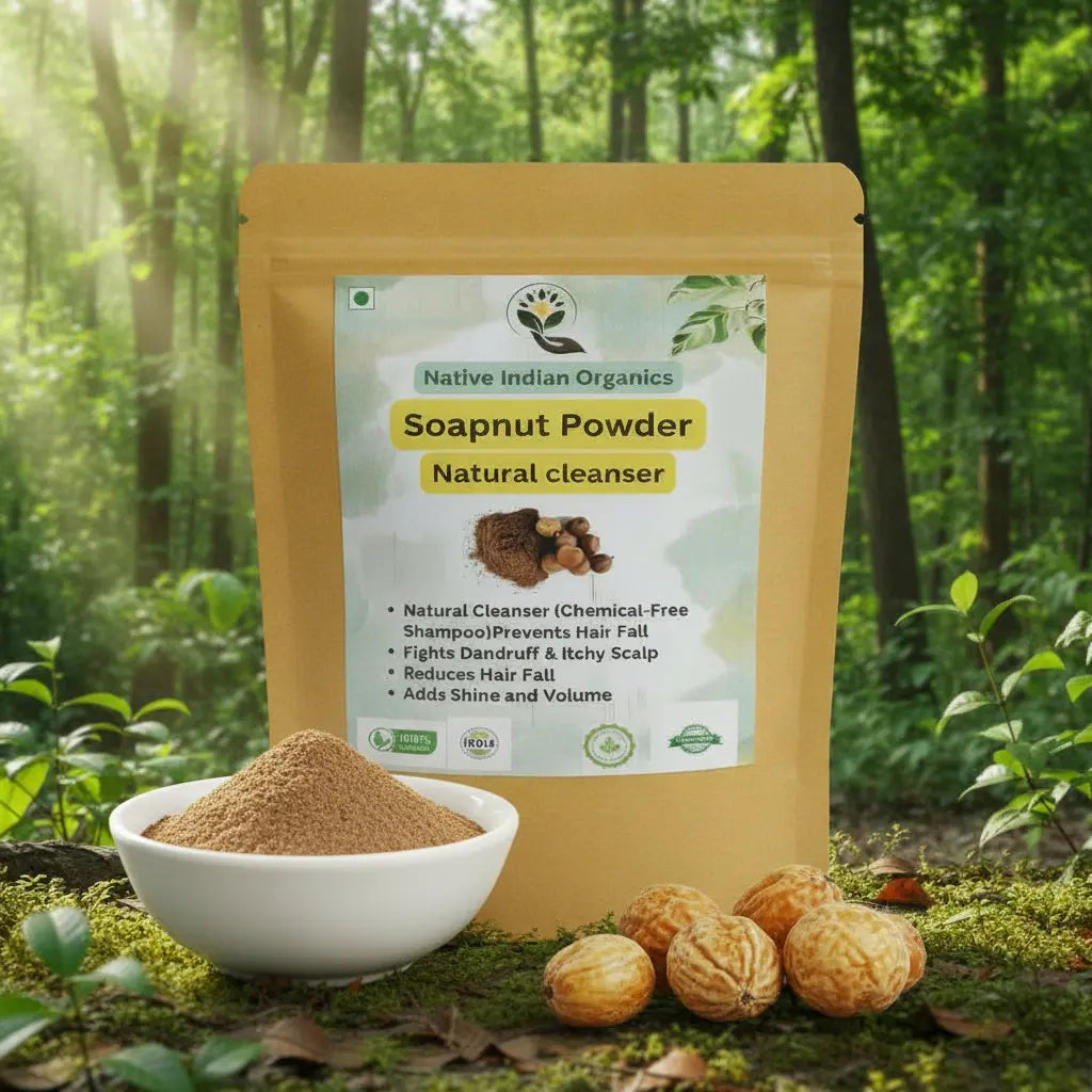 Organic Soapnut Powder 200g (Reetha/Aritha)