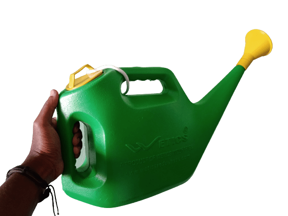 Plant Watering Can 5 Litres with two hand grips — Durable, Premium quality | Native Indian Organics