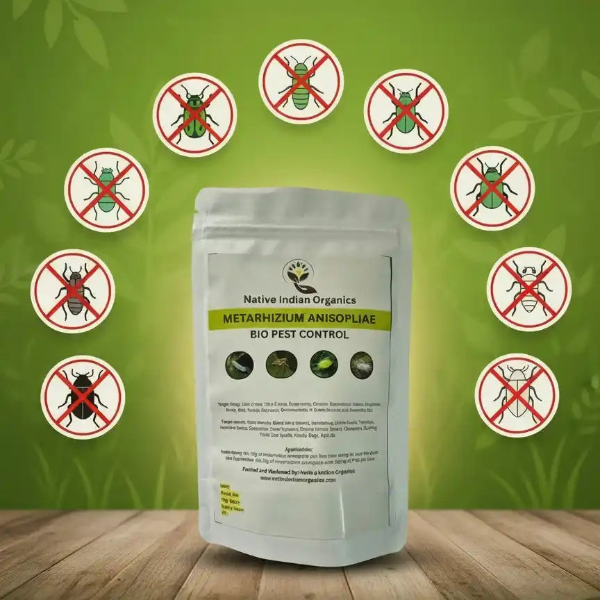 Metarhizium Anisopliae Bio Pest Control - Protect from Pests | Native Indian Organics