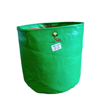 9×9 Inch Greeen Bags for Plants — Reliable, Durable | Native Indian Organics