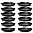 Plant Trays (Pot Bottom Plate) for 12" Pot set of 12 — Reusable, Sturdy | Native Indian Organics