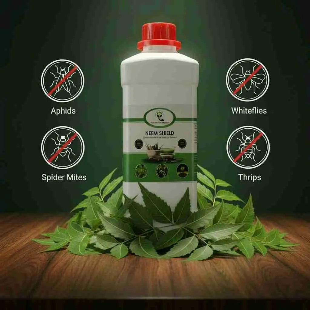 Neem Shield Neem oil 1500 PPM — Natural and Safe | Native Indian Organics