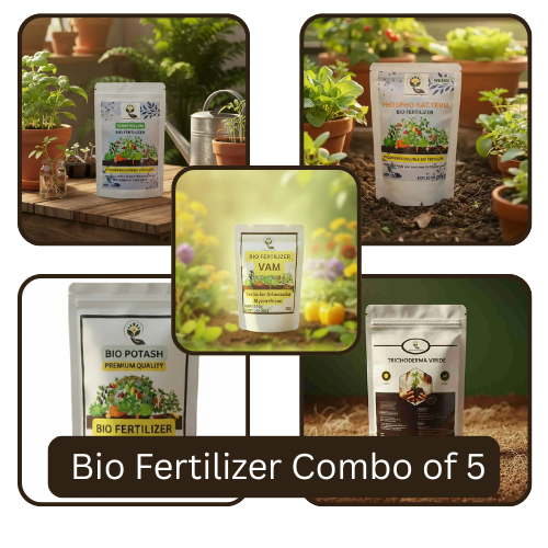 Bio Fertilizer Combo of 5 Each 250g