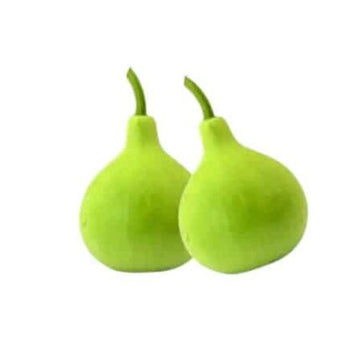 Bottle Gourd (Round) seeds — Durable, Reusable glass bottle with cork | Native Indian Organics