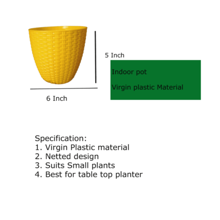 Indoor Plant pot Dania design