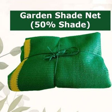 Green Garden shade net 50% (10×10 Ft) — Premium quality, Durable | Native Indian Organics