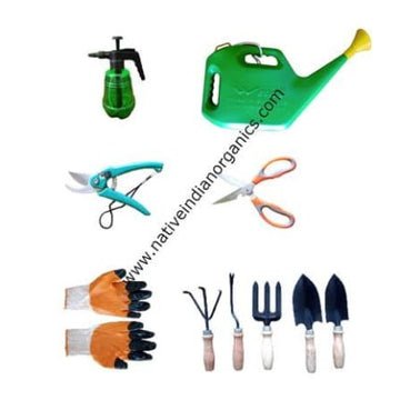 Garden Tool kit with Sprayer — Premium quality, Durable | Native Indian Organics