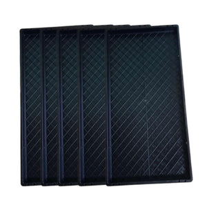 Microgreen tray with holes pack of 5 - Durable and Long Lasting tray for planting | Native Indian Organics 