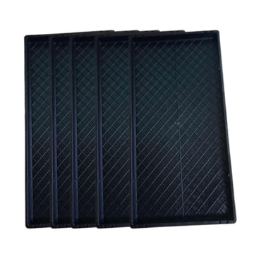 Microgreen tray with holes pack of 5 - Durable and Long Lasting tray for planting | Native Indian Organics 