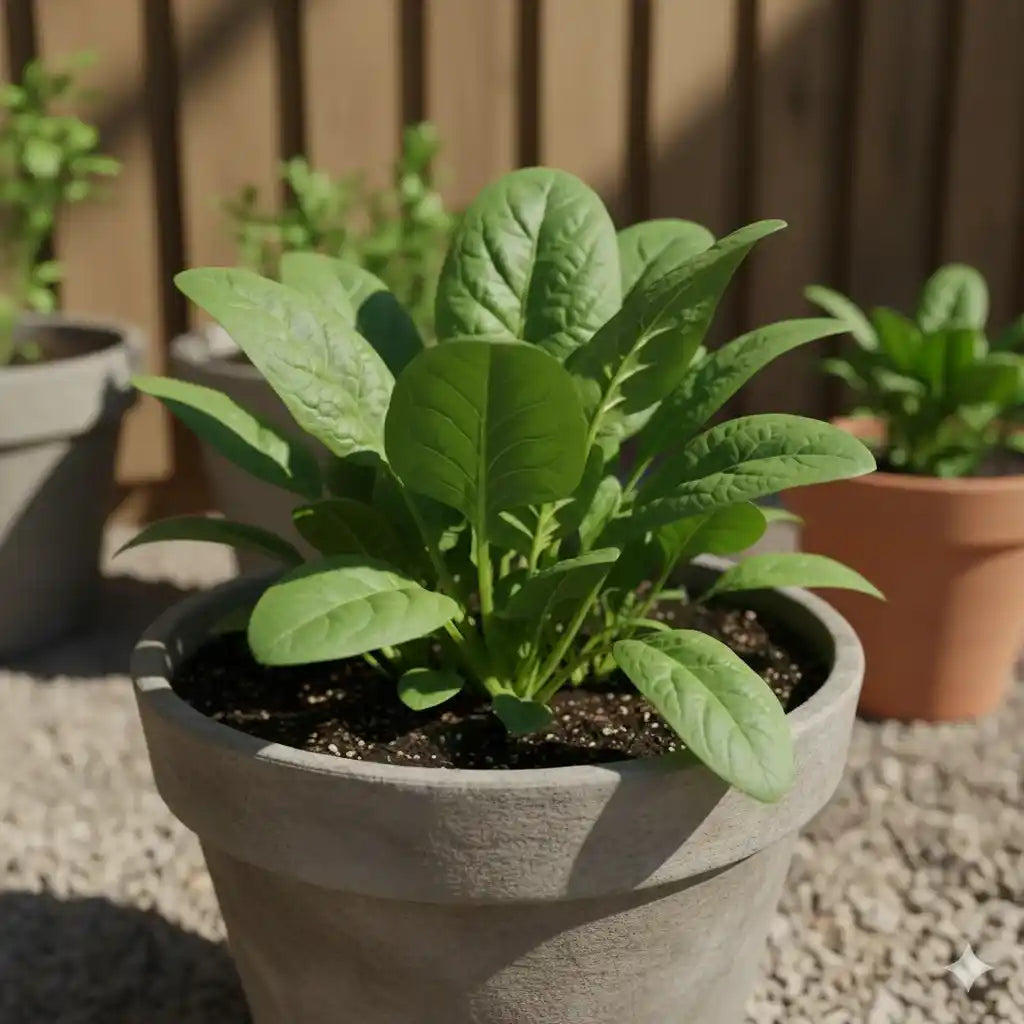 High-quality palak spinach seeds for gardening