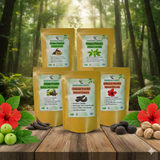 Personal care Combo pack - Soapnut , Arappu, Amla, Shikakai and Hibiscus Poweder for Hair and Skin care -  Each 50g/ 100g - Quality Natural Poweders