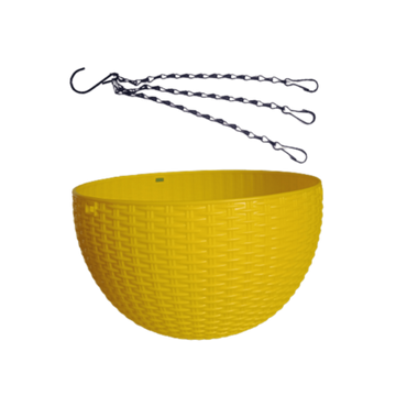 Plastic Hanging Flower Pots Premium Material — Reliable, Durable | Native Indian Organics