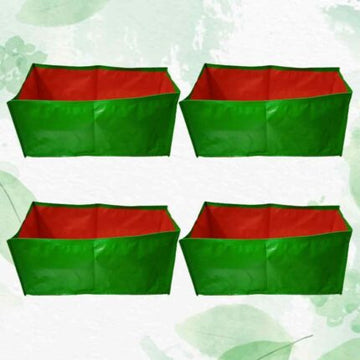 24x12x12 Rectangular Grow Bag Pack of 4 pack of 4 — Reliable, Durable | Native Indian Organics