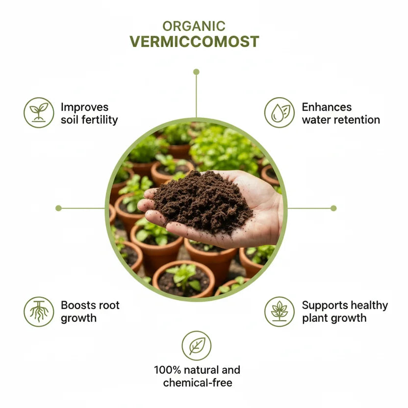  benefits of vermicompost organics