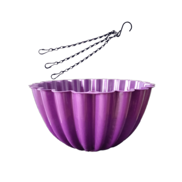 Colorful hanging Pots 9 Inch set of 1 — Sturdy, Breathable | Native Indian Organics