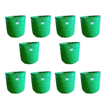 Plastic Grow bags 9×9 Inch pack of 10