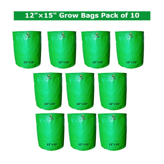plant grow bags 12×15 pack of 10