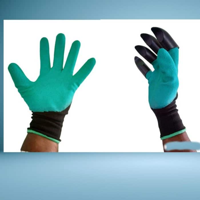 gardening gloves with claw